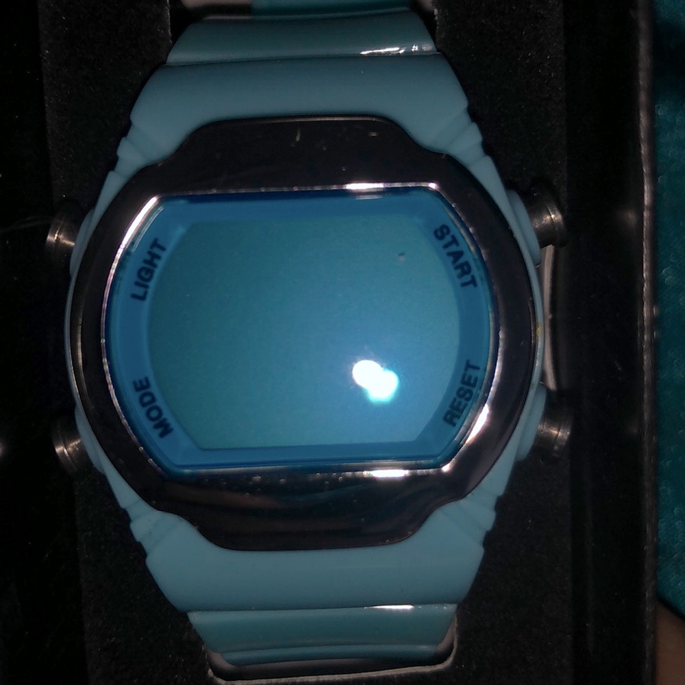 Never worn. Needs battery ladies sporty digital watch